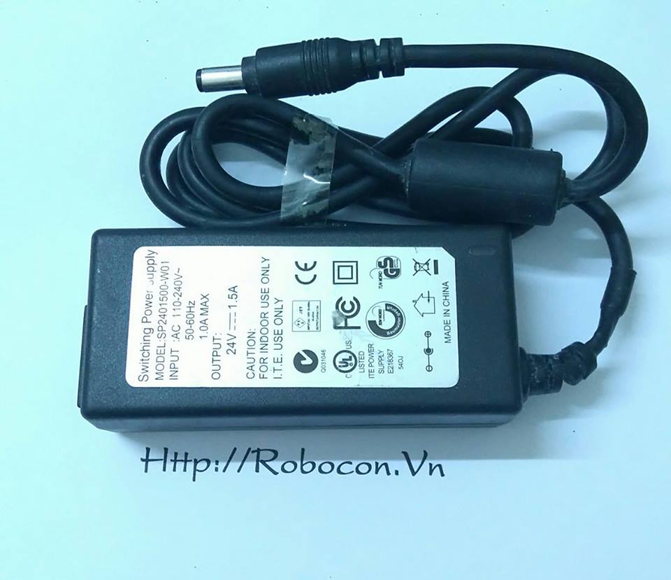 Adapter 24V - 1.5A